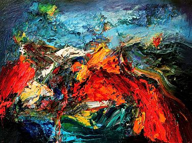 Oil on canvas 97x130 cm - © Gérard Stricher
